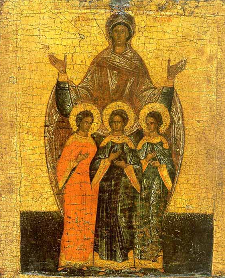 Sainte-Sophie de Rome et ses trois filles
